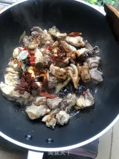 Make Old hen with potatoes step 7
