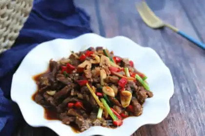Make Spicy beef step 8