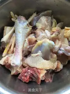 Make Squid chicken head step 2