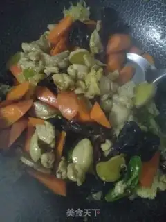 Make Spicy carrot and chicken step 7