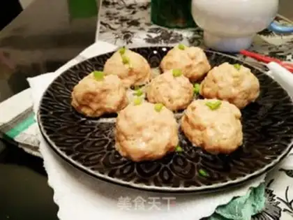 Make Scorched radish pork balls step 5