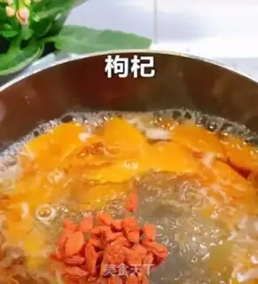 Make Cucumber milk stew snow oats step 9
