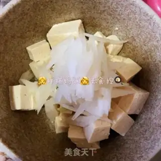 Make White jade radish tofu step 2