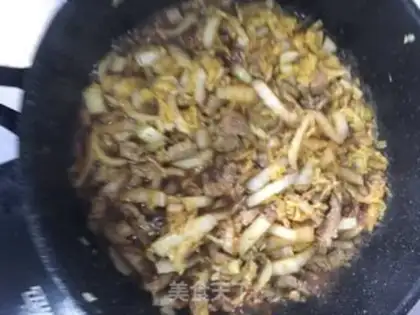 Make Scrambled meatloaf step 6