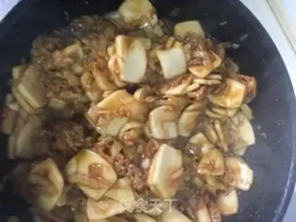 Make Scrambled meatloaf step 9