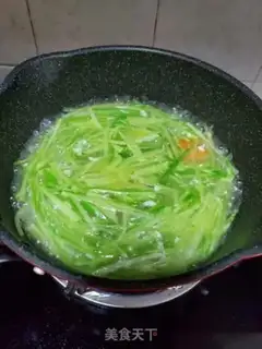 Make # Blue radish soup # step 5