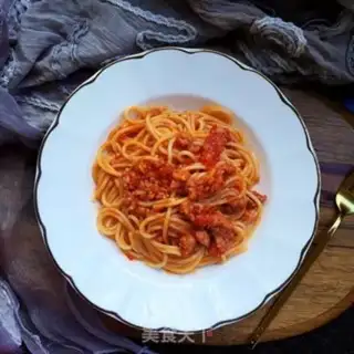 Make Tomato sauce pasta step 9