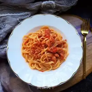 Make Tomato sauce pasta step 10