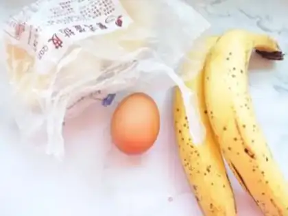 Make Banana souffle step 0