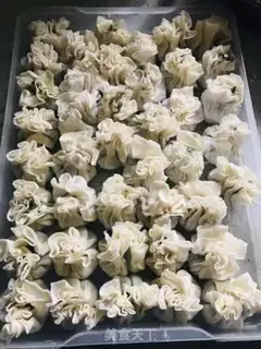 Make Scrambled dumplings step 3