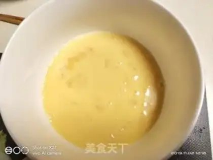 Make Big cabbage, tofu eggs soup step 1