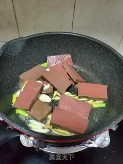 Make Duck tofu step 2