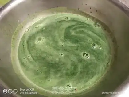 Make Spinach hair step 1