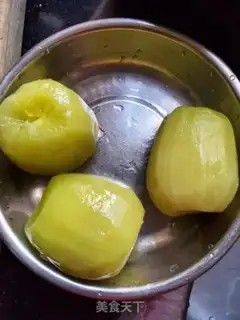 Make Peach juice step 0