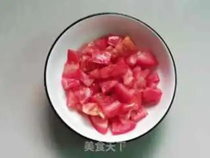 Make Tomato fat noodles step 1