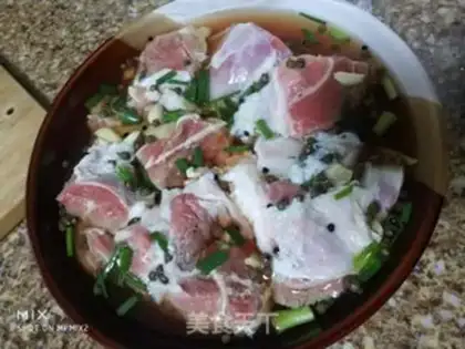 Make Red beef noodles step 0