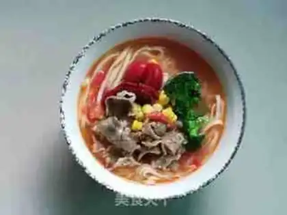 Make Tomato fat noodles step 6
