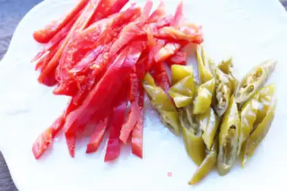 Make Pepper potato step 1