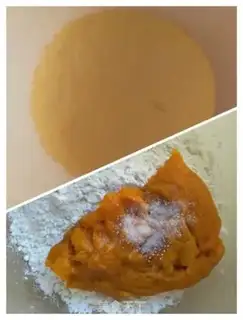 Make Pumpkin hot noodles step 1