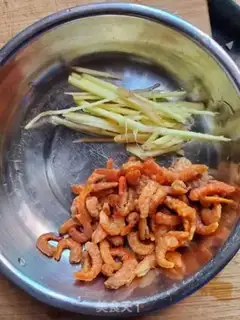 Make Shrimp rice gruel step 0