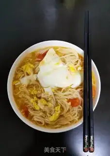 Make Tomato egg noodles step 10