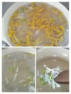 Make Pumpkin hot noodles step 4