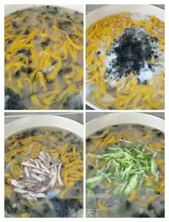 Make Pumpkin hot noodles step 5