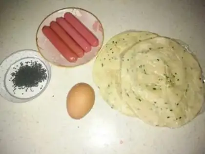 Make Sausage rolls step 0
