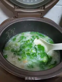 Make Shrimp rice gruel step 7