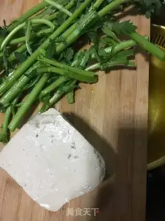 Make The ham and the tofu step 0
