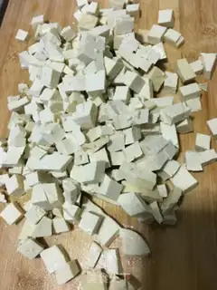 Make The ham and the tofu step 2