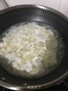 Make The ham and the tofu step 4