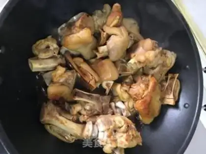 Make Spicy pig hand step 12