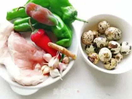Make A bowl of quail eggs step 0