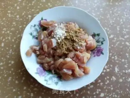 Make walnut chicken step 2