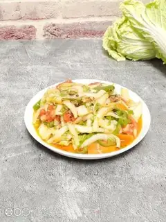 Make Big cabbage, fried meat step 7