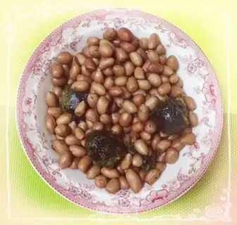 Make Simeon cooks peanut rice step 4