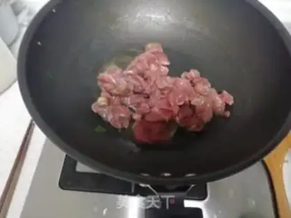 Make Cream pepper beef step 4