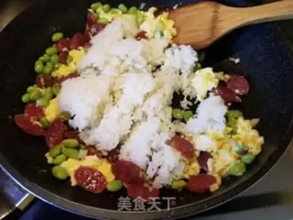 Make Weed sausages, soy sauce step 7