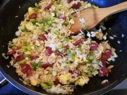 Make Weed sausages, soy sauce step 8