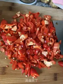 Make An appetizer pepper sauce step 5