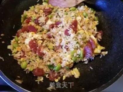Make Weed sausages, soy sauce step 9