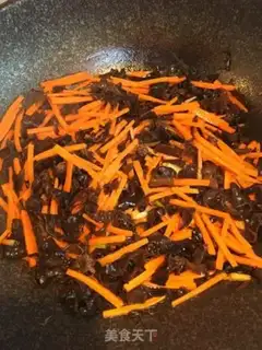 Make Fried silk step 3