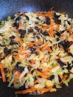 Make Fried silk step 4