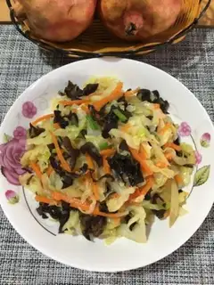 Make Fried silk step 5