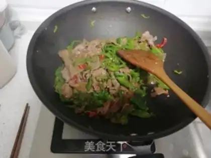 Make Cream pepper beef step 8