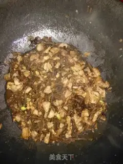 Make Five bouquets of bean bean horns for soup noodles step 4