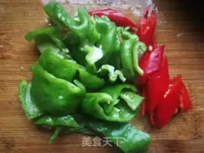Make Spry pepper mushrooms step 2