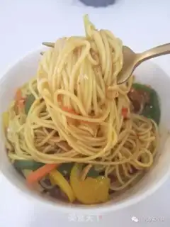 Make Seven coloured noodles step 2