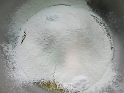 Make Black and white sesame waffles step 3